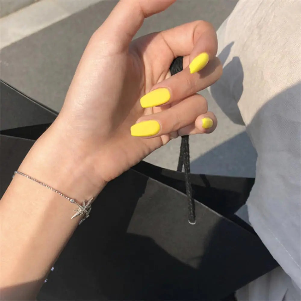 Press On Nails for Women – Stick On False Nails with Adhesive Tabs