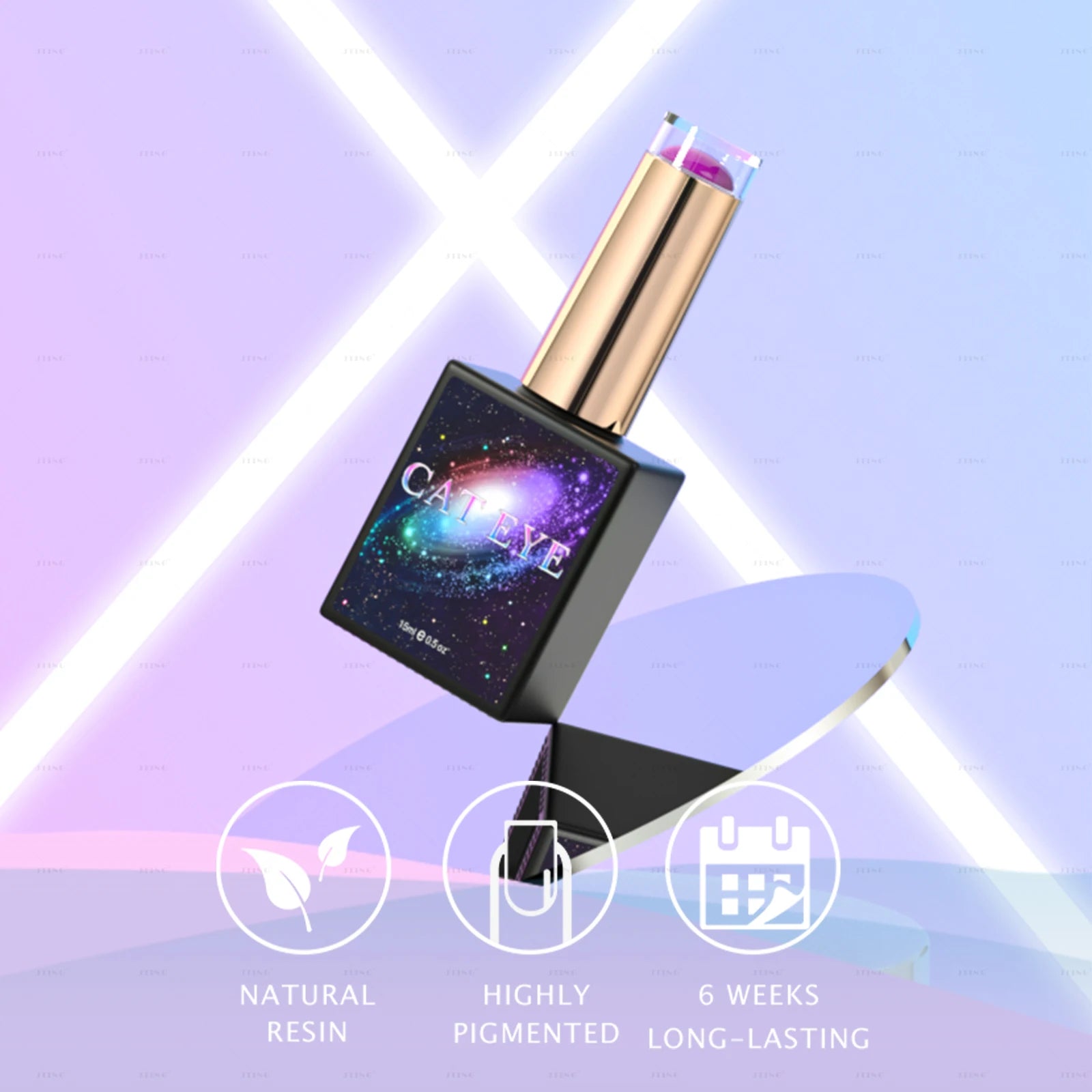 48 Colors Cat Eye Gel Polish Set – Magnetic UV Nail Kit with Box