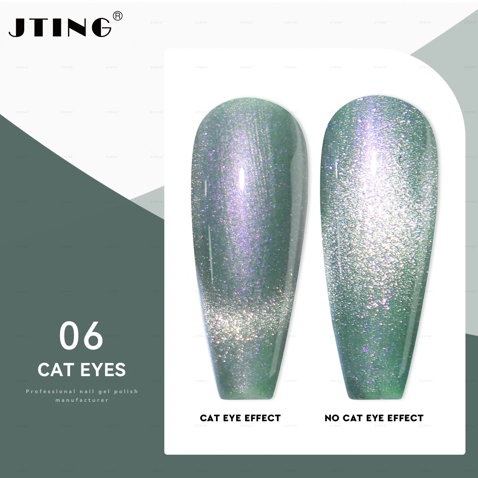 48 Colors Cat Eye Gel Polish Set – Magnetic UV Nail Kit with Box