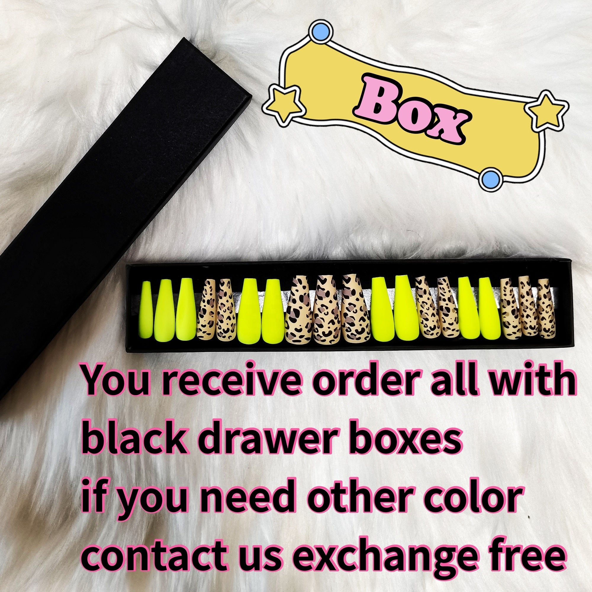 Soulmate  Press On Nails – False Fingernails with Box