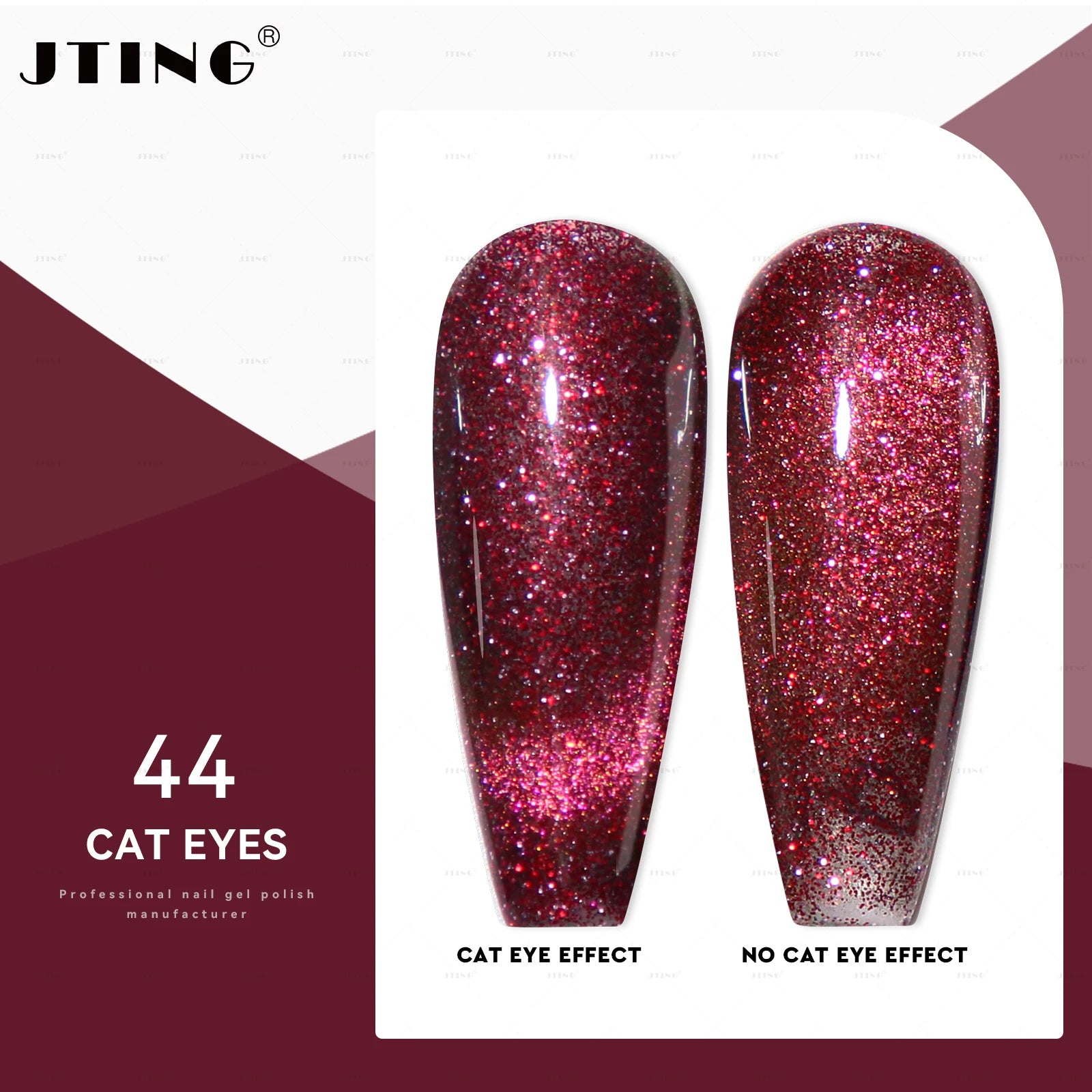 48 Colors Cat Eye Gel Polish Set – Magnetic UV Nail Kit with Box