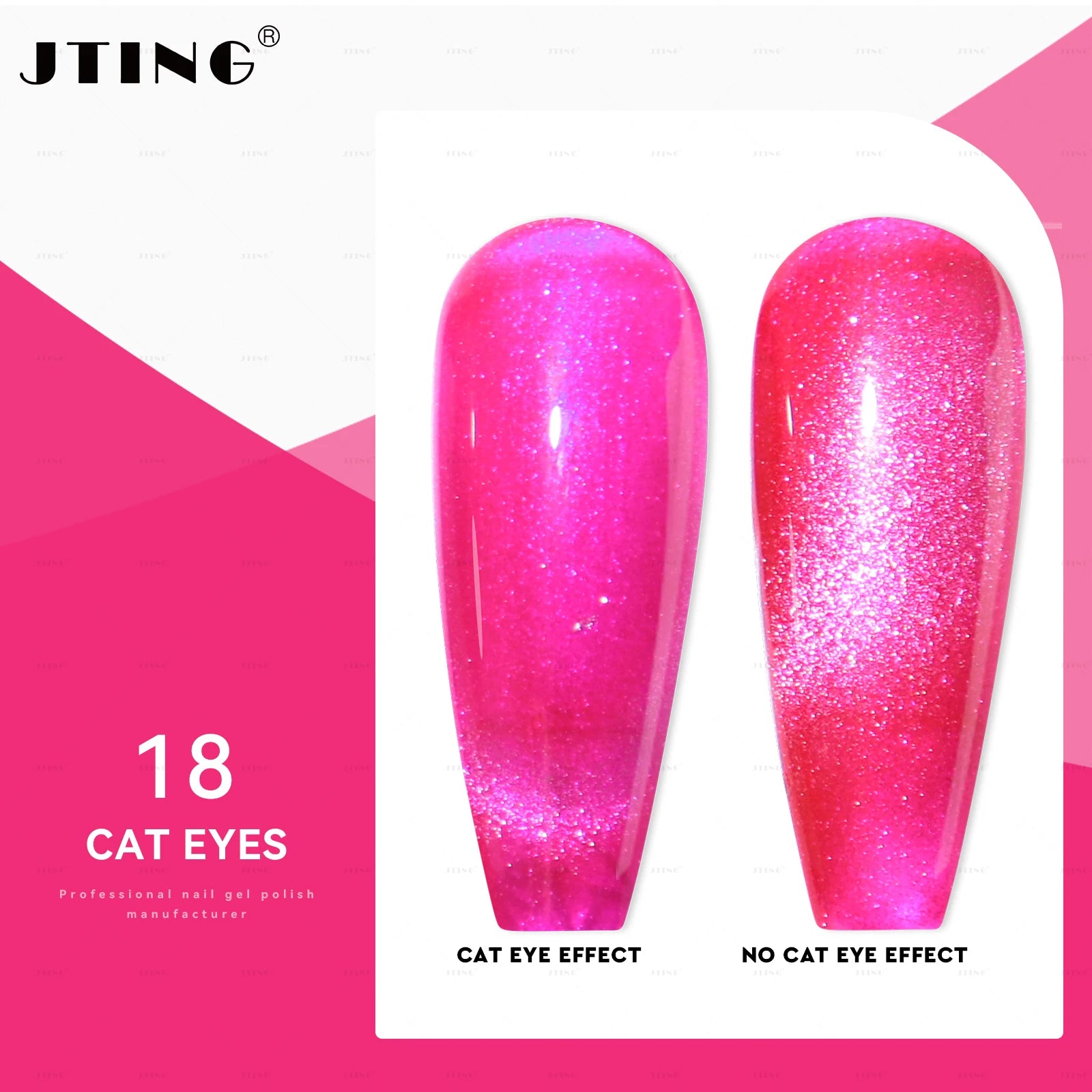 48 Colors Cat Eye Gel Polish Set – Magnetic UV Nail Kit with Box