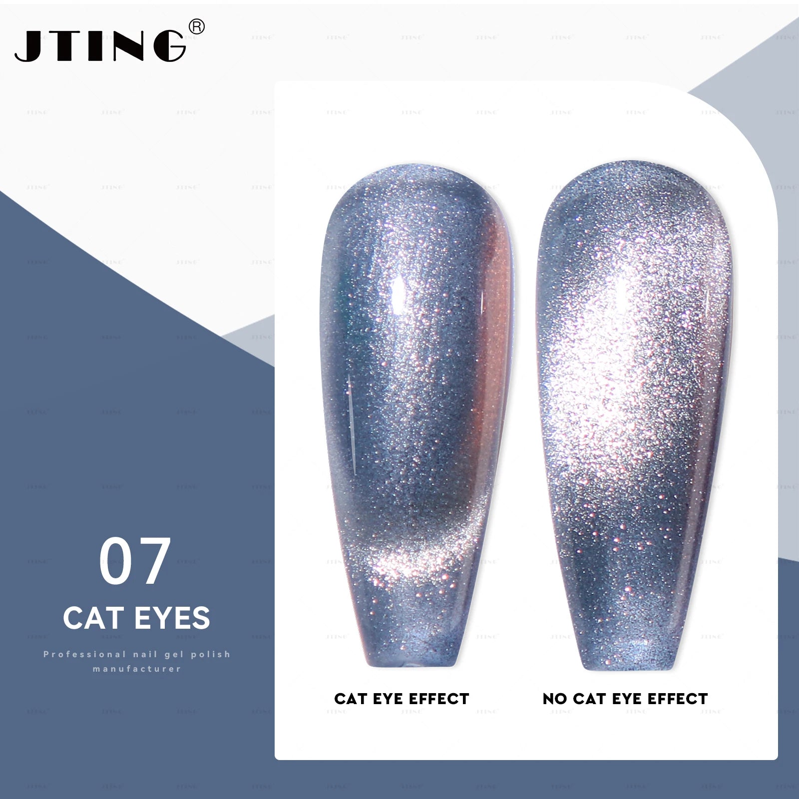 48 Colors Cat Eye Gel Polish Set – Magnetic UV Nail Kit with Box