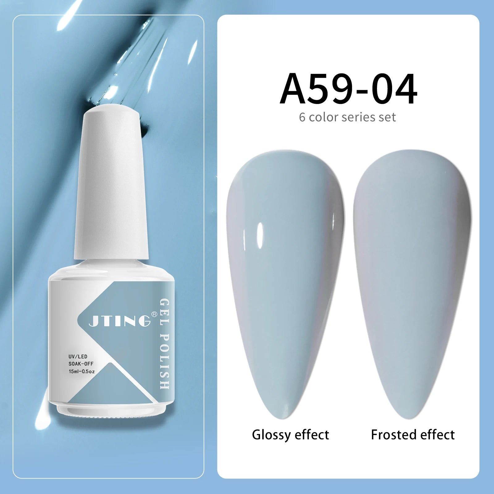 15ml Gel Nail Polish Set – Semi-Permanent UV LED Manicure Kit with Box