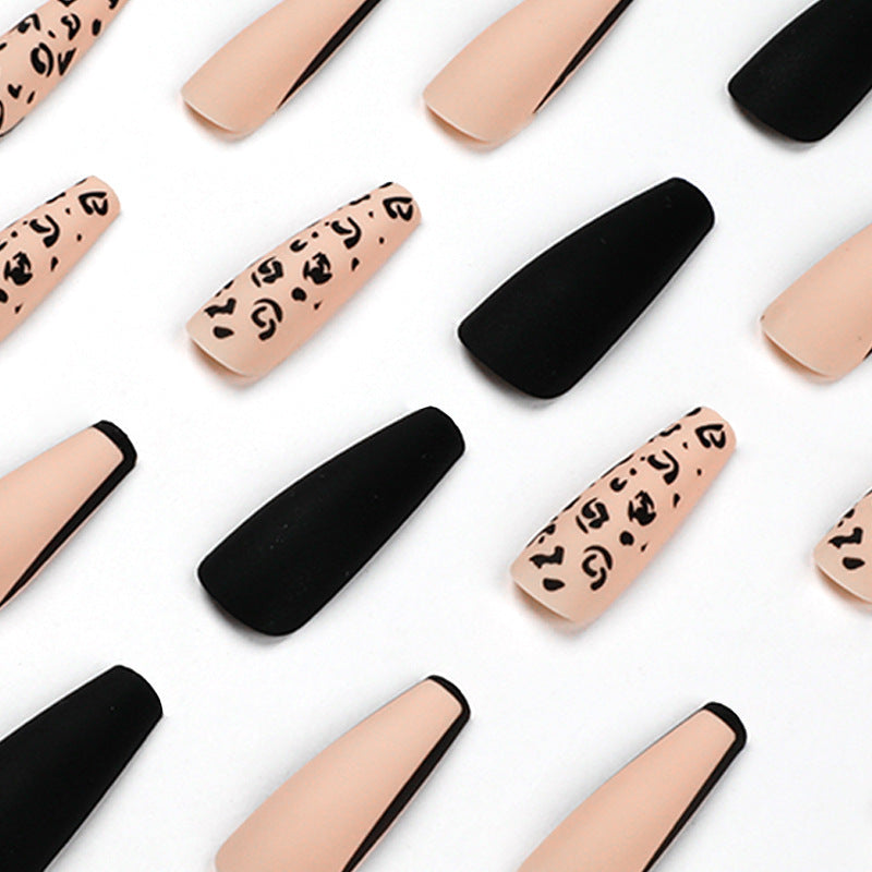 Hot Custom Logo Full Cover False Nails – Short Designer Press On Tips