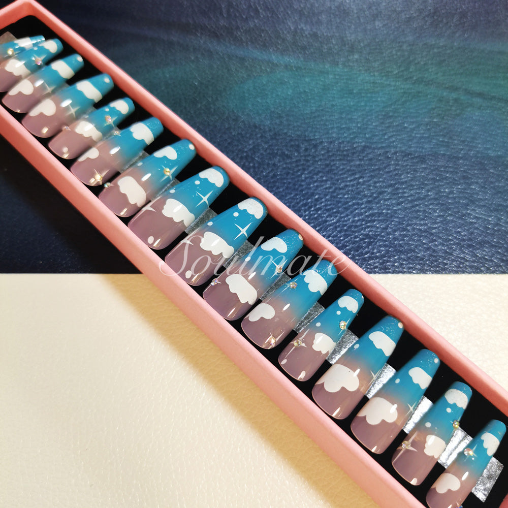 Soulmate  Press On Nails – False Fingernails with Box