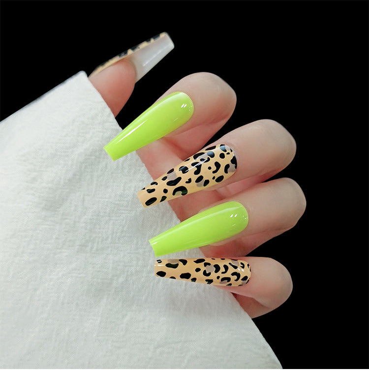 Long Coffin Press On Nails – Colorful Matte Ballerina False Nails (Wholesale)