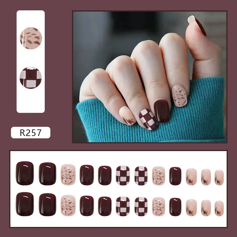 Full Cover Press On Nails – Artificial Nail Patches for Women