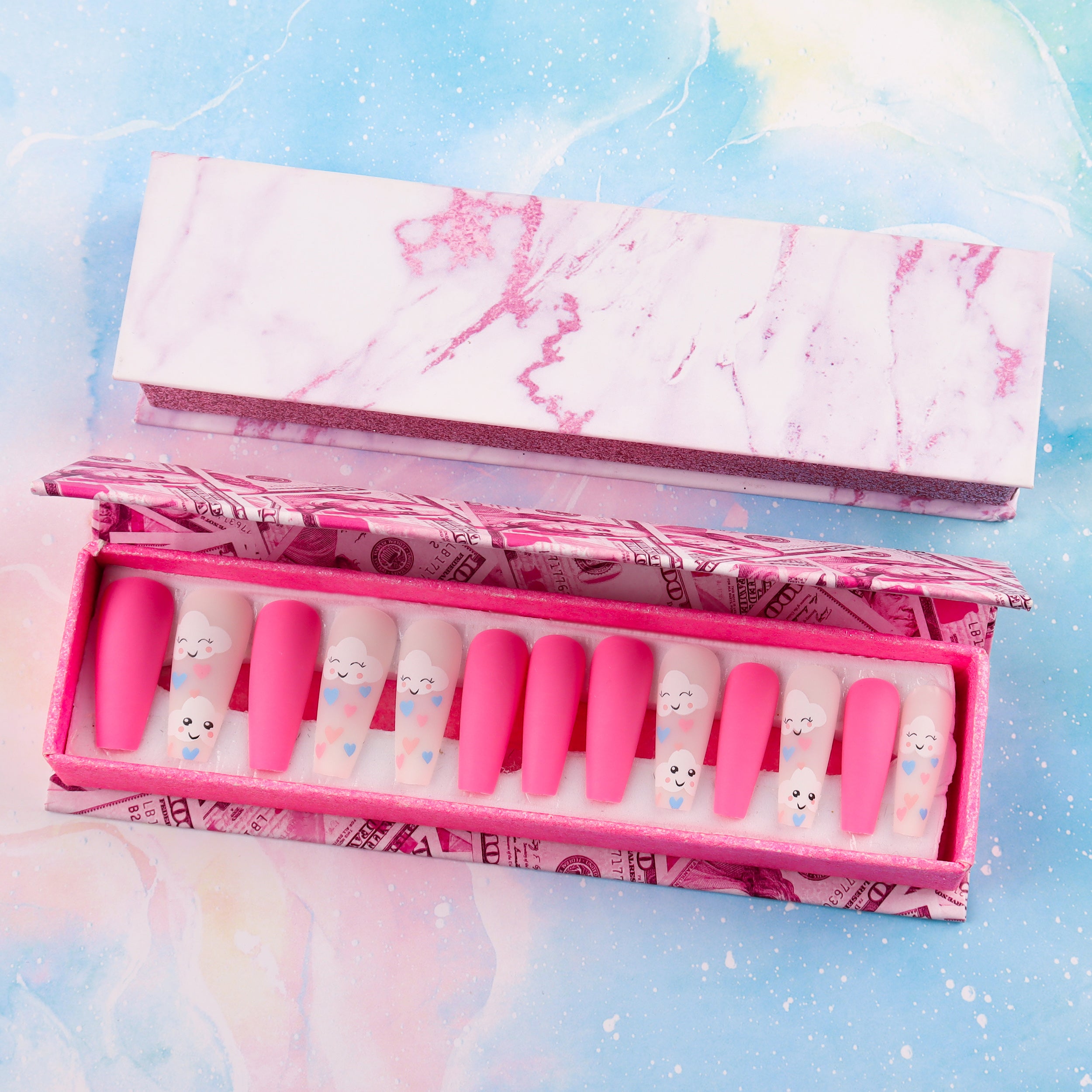 New Arrival Press On Nails – Artificial False Fingernails with Box