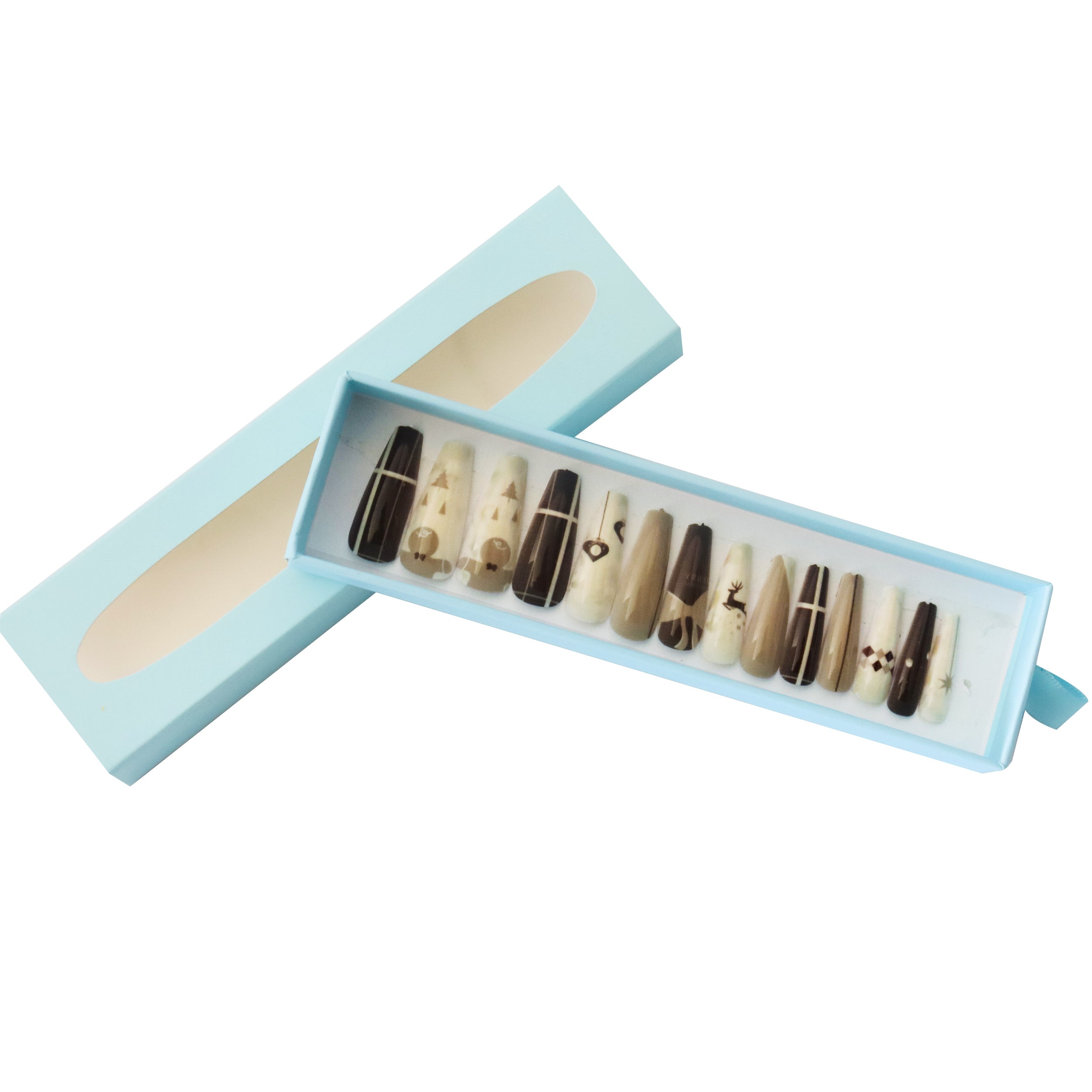 New Arrival Press On Nails – Artificial False Fingernails with Box