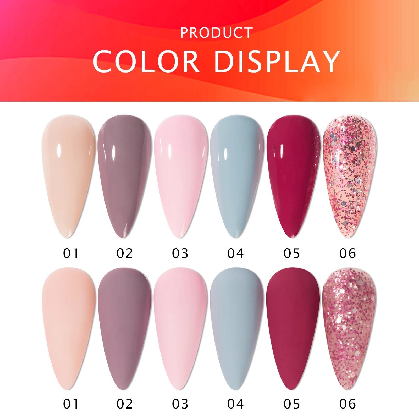 15ml Gel Nail Polish Set – Semi-Permanent UV LED Manicure Kit with Box