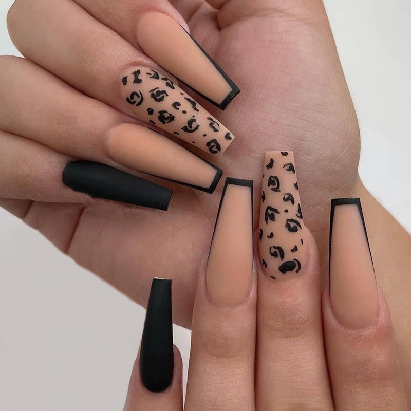 Hot Custom Logo Full Cover False Nails – Short Designer Press On Tips