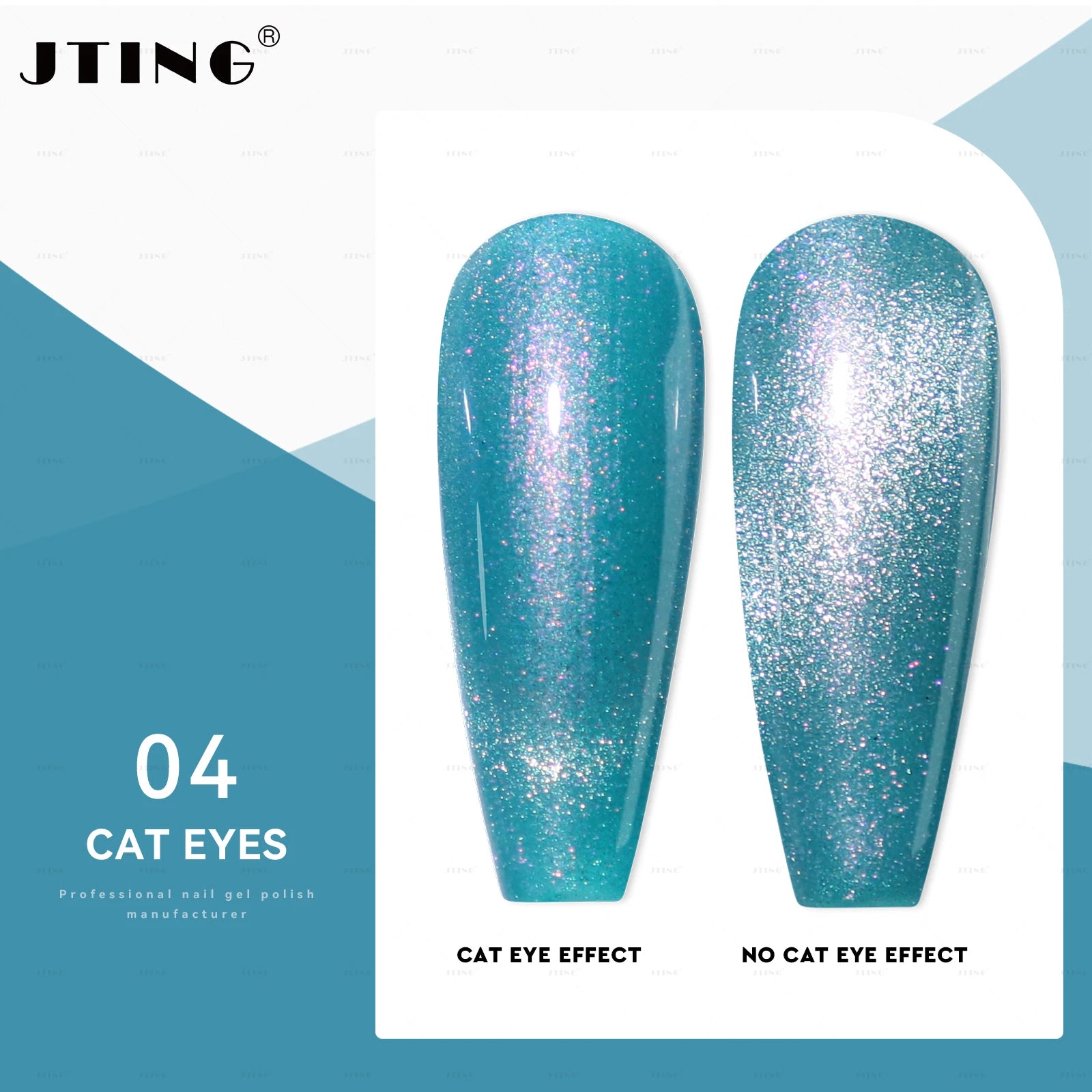 48 Colors Cat Eye Gel Polish Set – Magnetic UV Nail Kit with Box