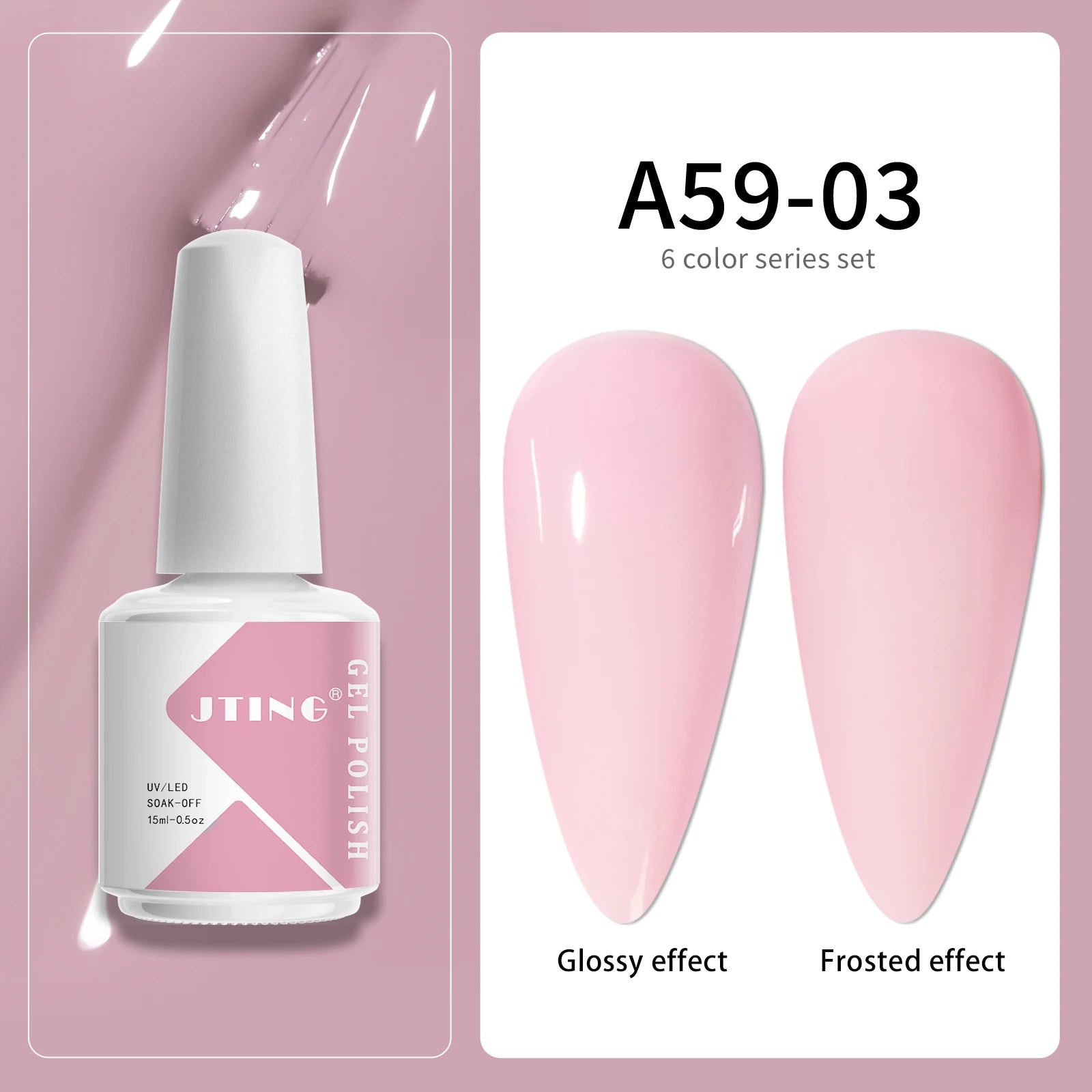 15ml Gel Nail Polish Set – Semi-Permanent UV LED Manicure Kit with Box