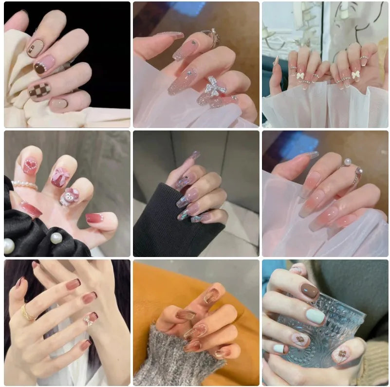 Full Cover Press On Nails – Artificial Nail Patches for Women