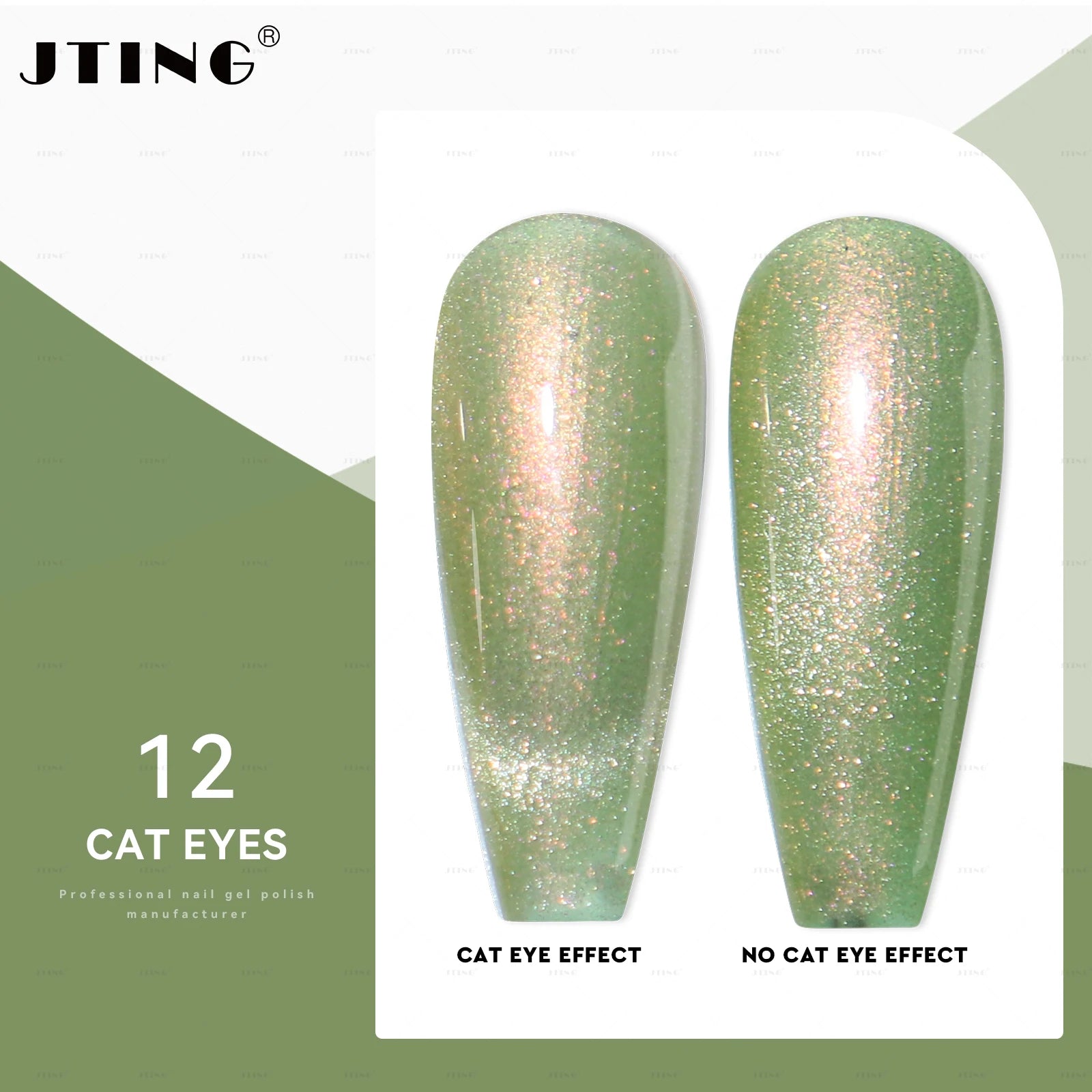 48 Colors Cat Eye Gel Polish Set – Magnetic UV Nail Kit with Box