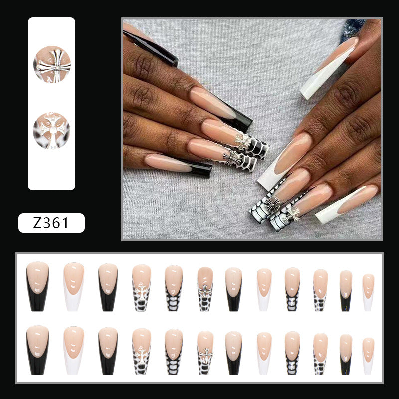 Long Coffin Press On Nails – Colorful Matte Ballerina False Nails (Wholesale)