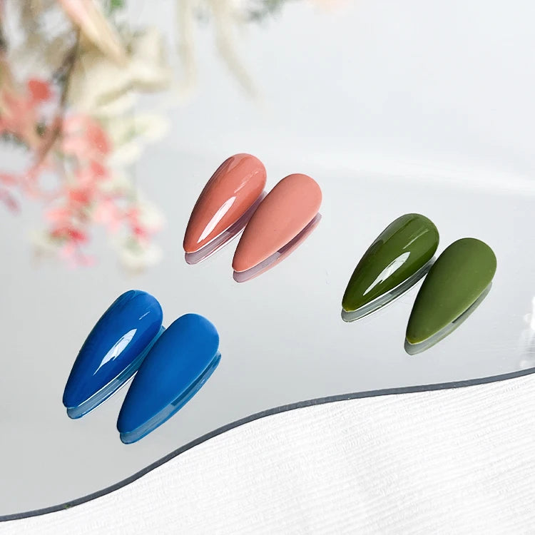 15ml Pure Color Gel Polish Set – Earthy Tones UV LED Soak-Off