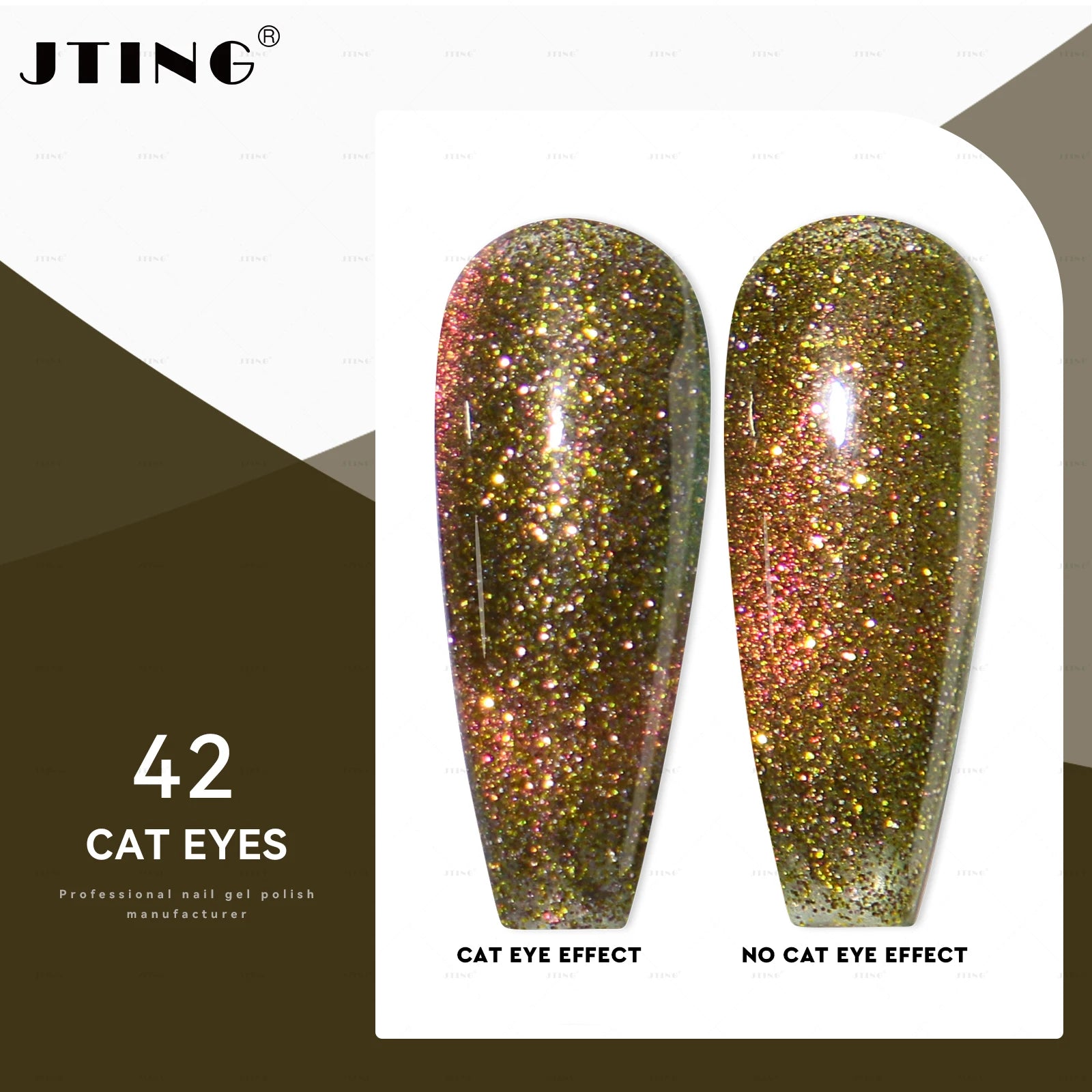 48 Colors Cat Eye Gel Polish Set – Magnetic UV Nail Kit with Box