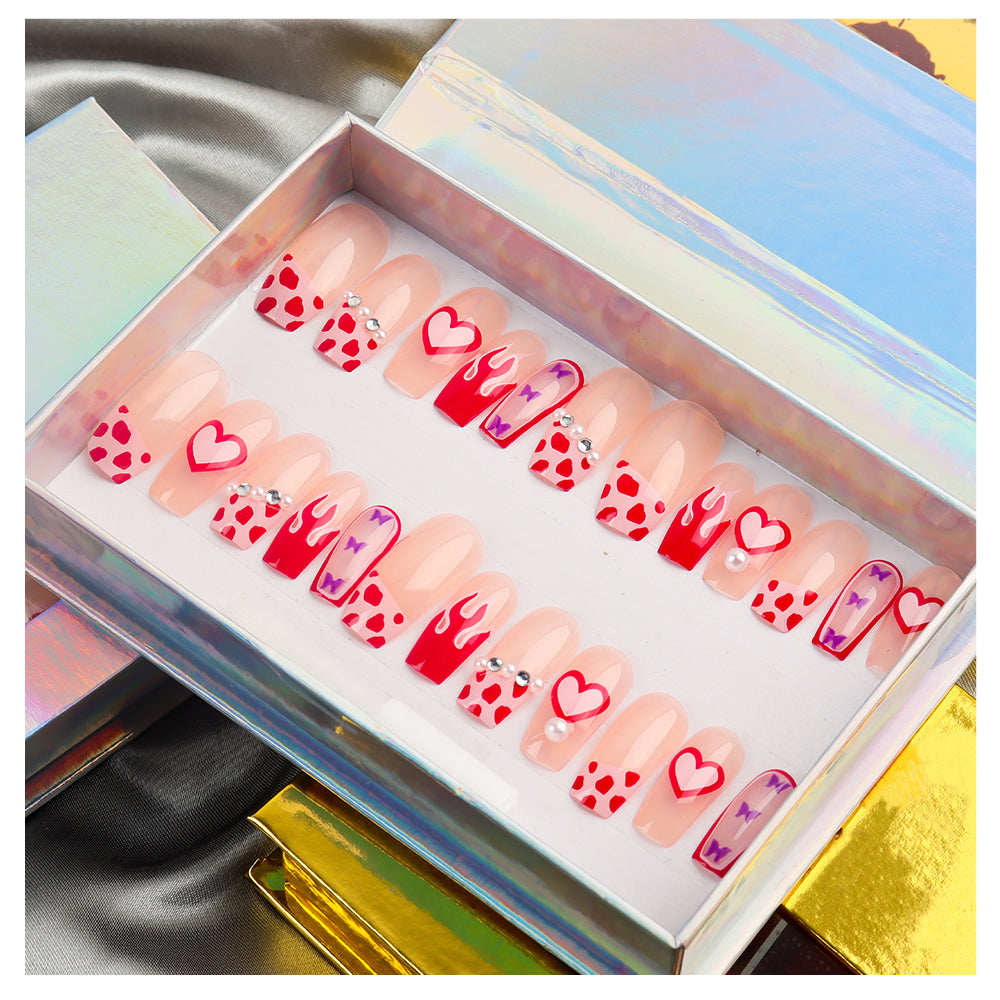 New Arrival Press On Nails – Artificial False Fingernails with Box