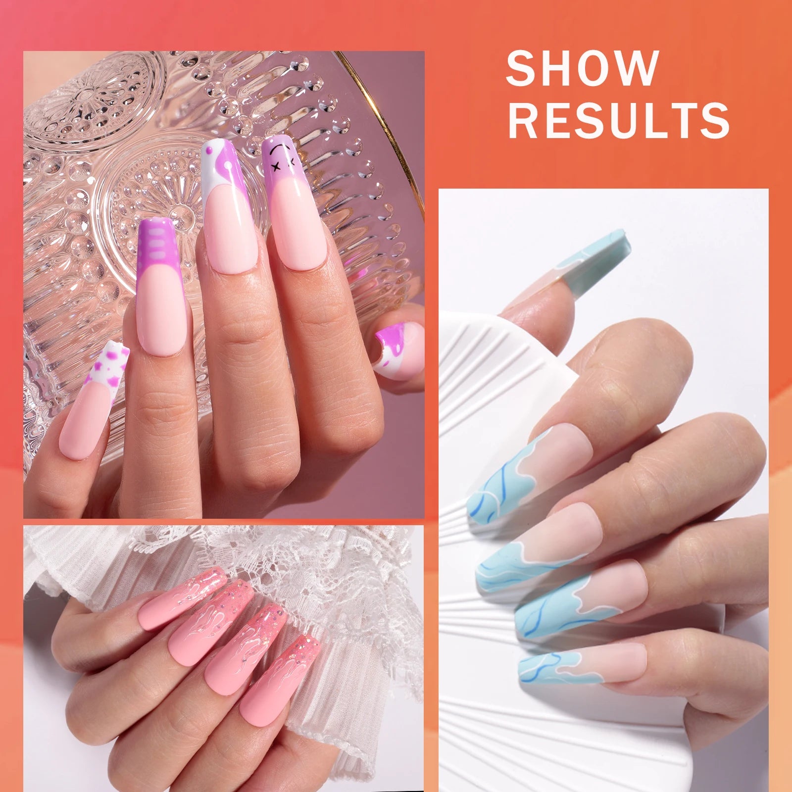 15ml Gel Nail Polish Set – Semi-Permanent UV LED Manicure Kit with Box