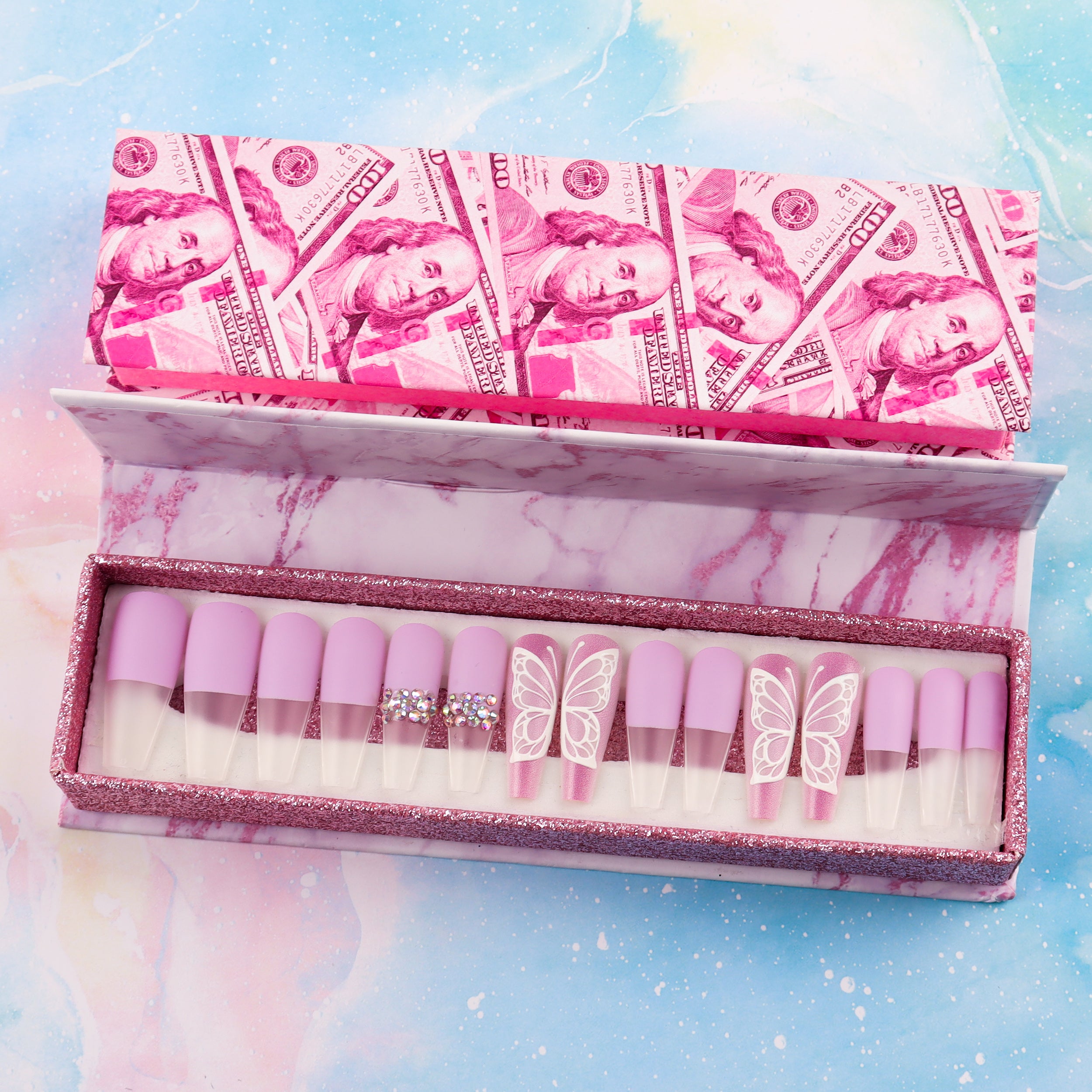 New Arrival Press On Nails – Artificial False Fingernails with Box