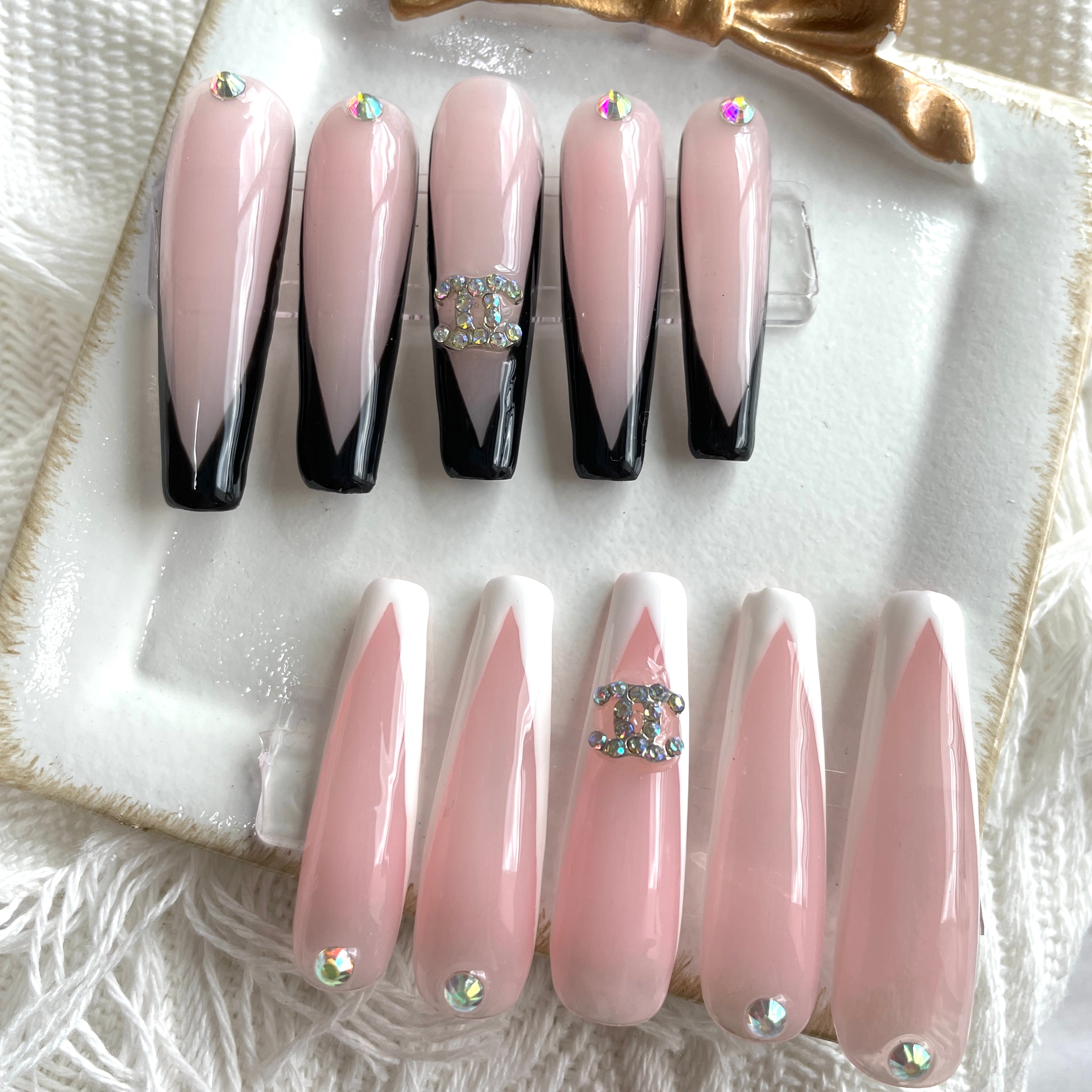 H569-H585 Colorful Press On Nails – Kids Gift Set