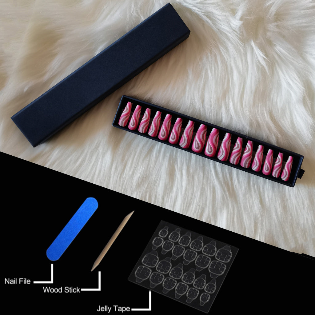 Soulmate  Press On Nails – False Fingernails with Box