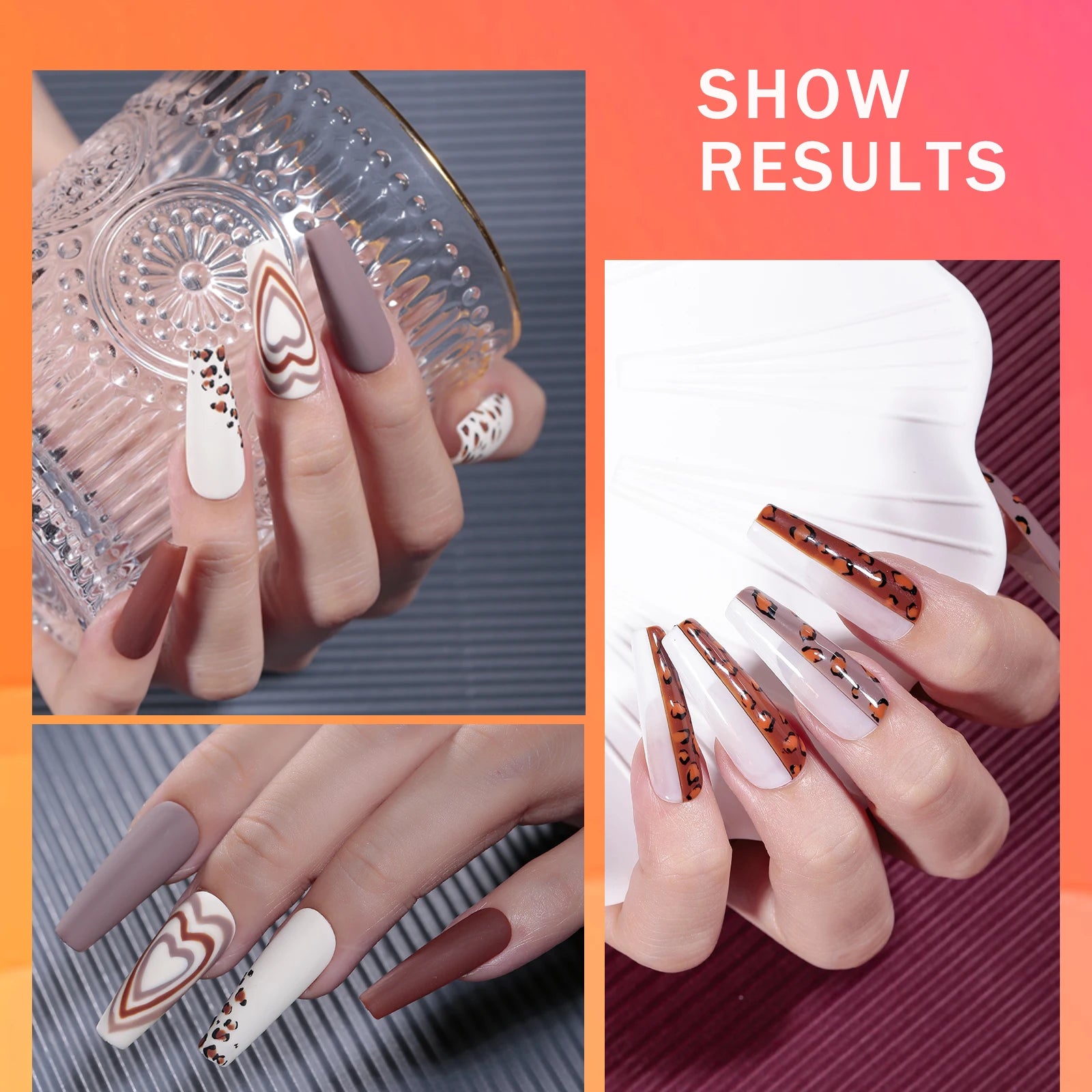 Professional Gel Nail Polish Set – UV Gel with Box