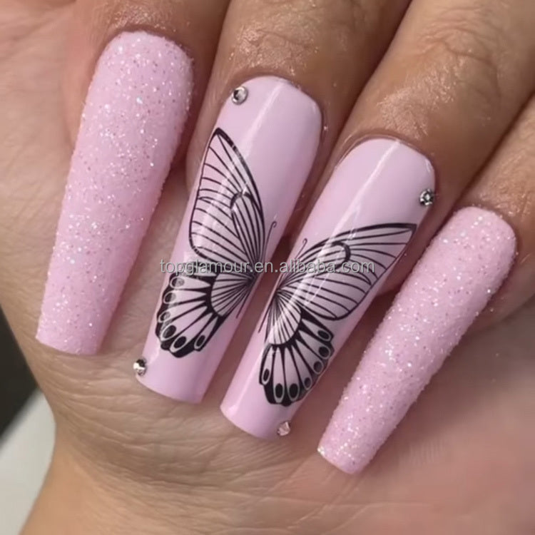Luxury Long Press On Nails – Custom Box Packaging