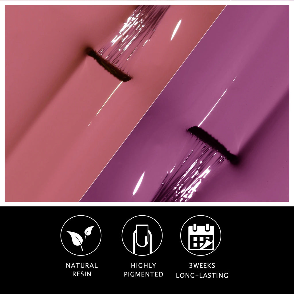 6 Colors UV LED Gel Nail Polish Set – Manicure Kit with Box