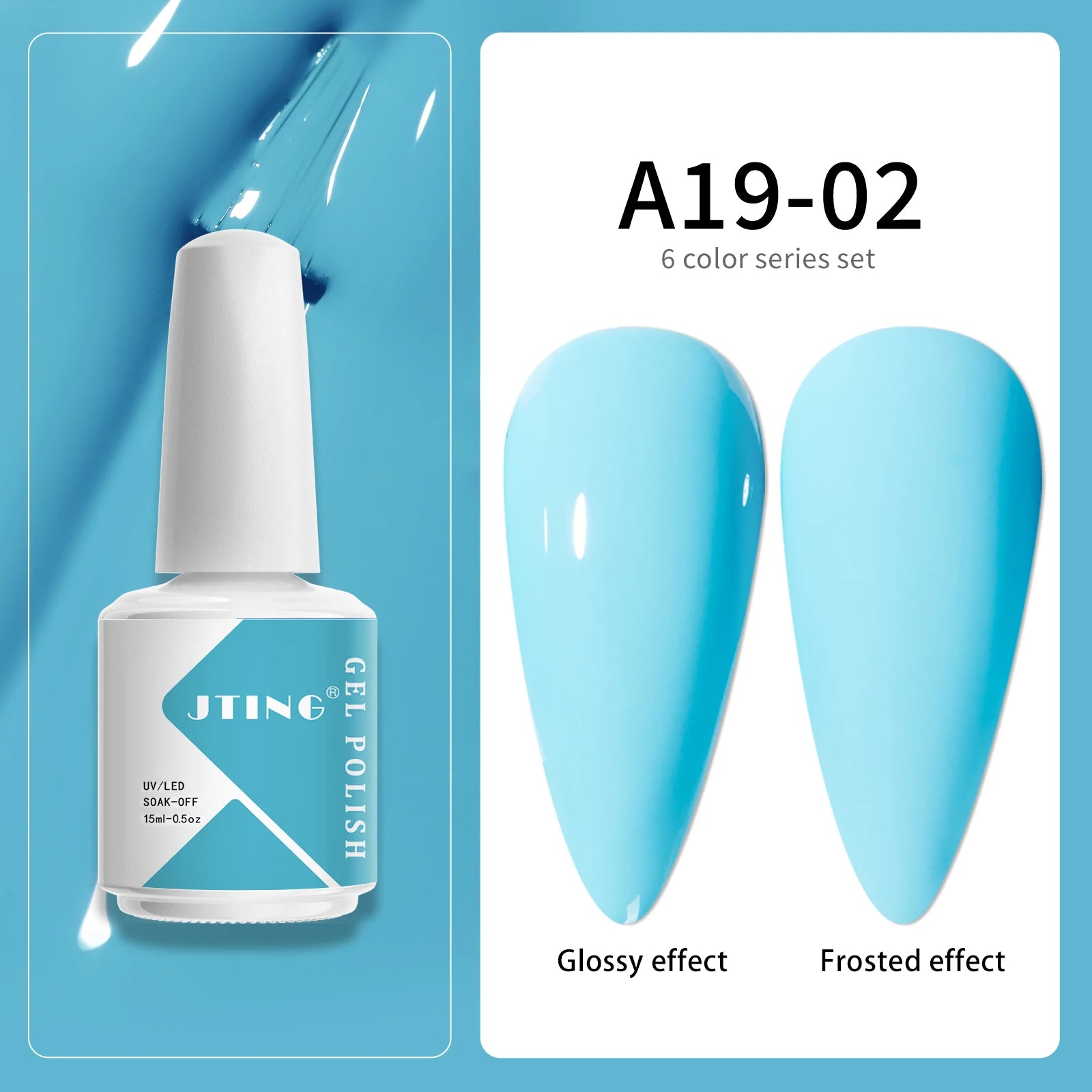 6 Colors Gel Nail Polish Set – UV Gel with Box