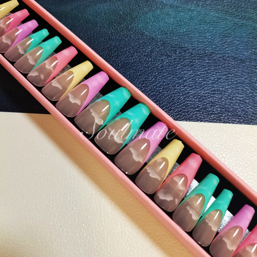 Soulmate  Press On Nails – False Fingernails with Box