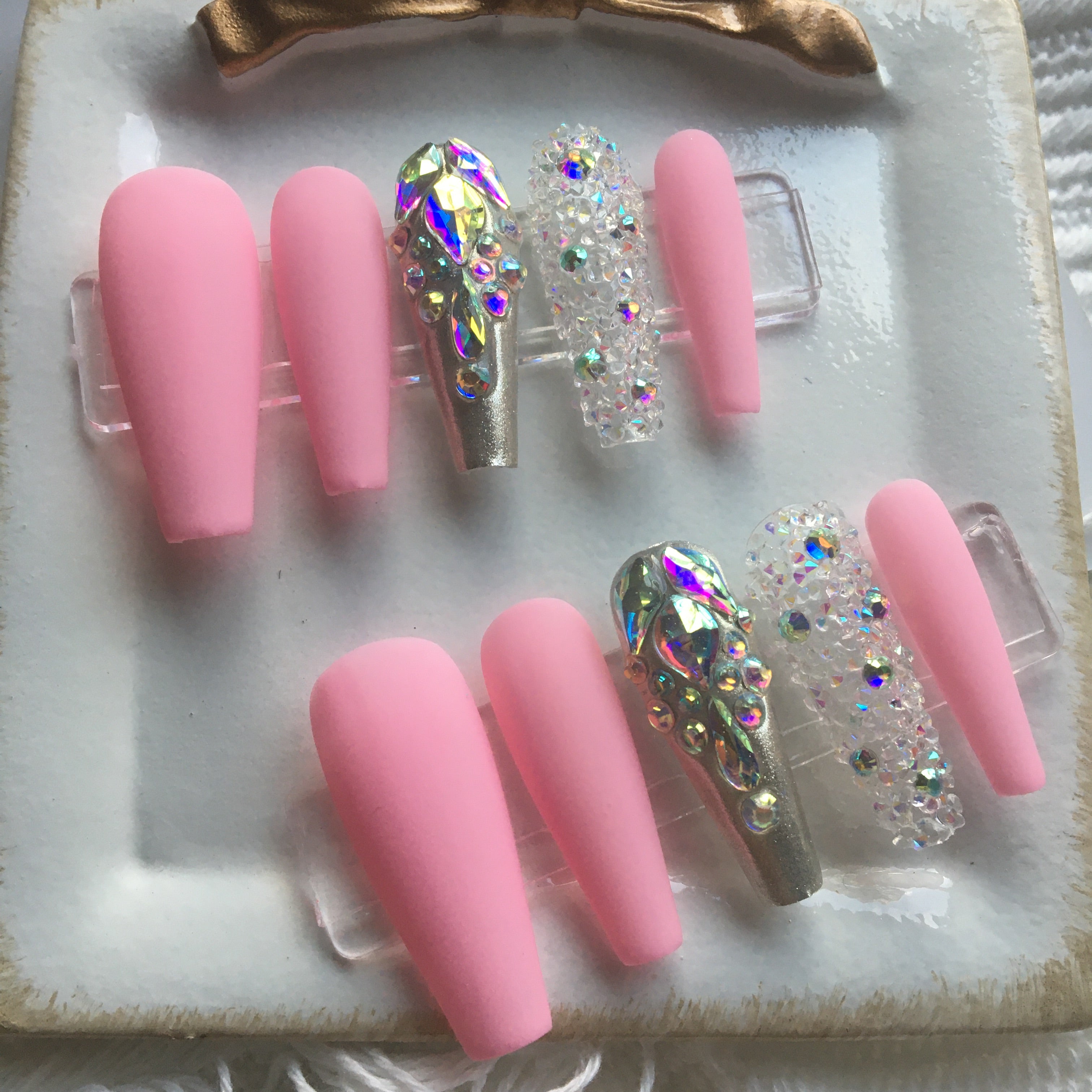 H569-H585 Colorful Press On Nails – Kids Gift Set