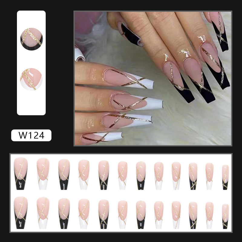 Long Coffin Press On Nails – Colorful Matte Ballerina False Nails (Wholesale)