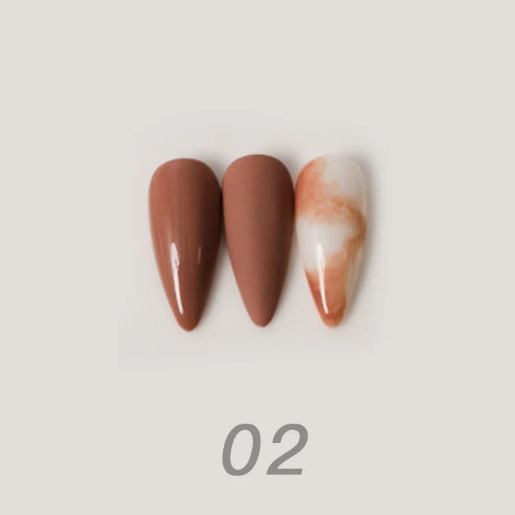 15ml Pure Color Gel Polish Set – Earthy Tones UV LED Soak-Off