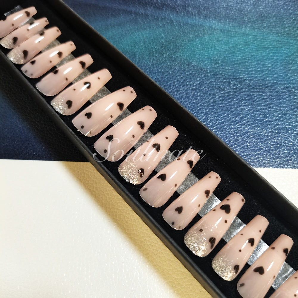 Soulmate  Press On Nails – False Fingernails with Box