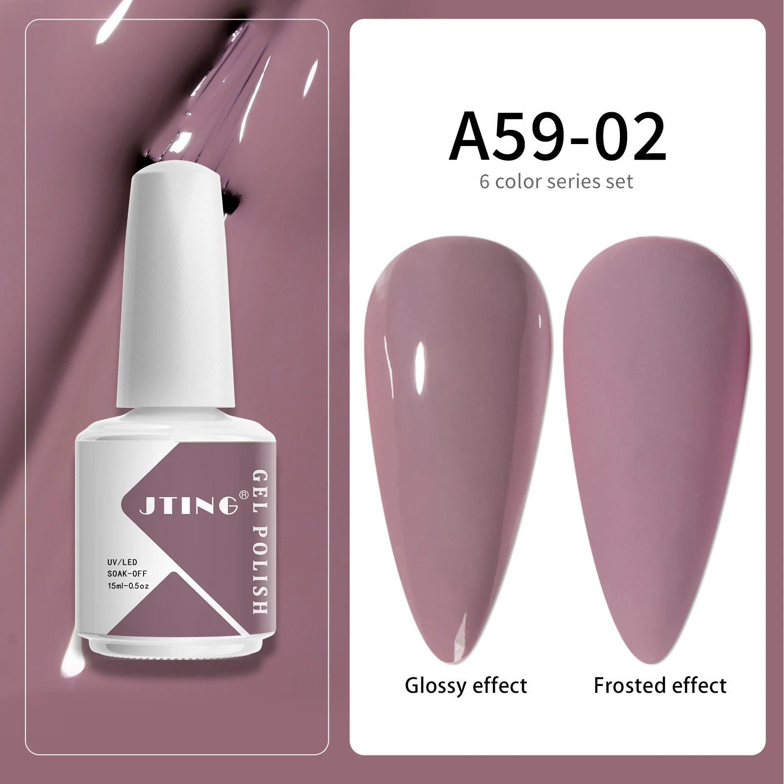 15ml Gel Nail Polish Set – Semi-Permanent UV LED Manicure Kit with Box