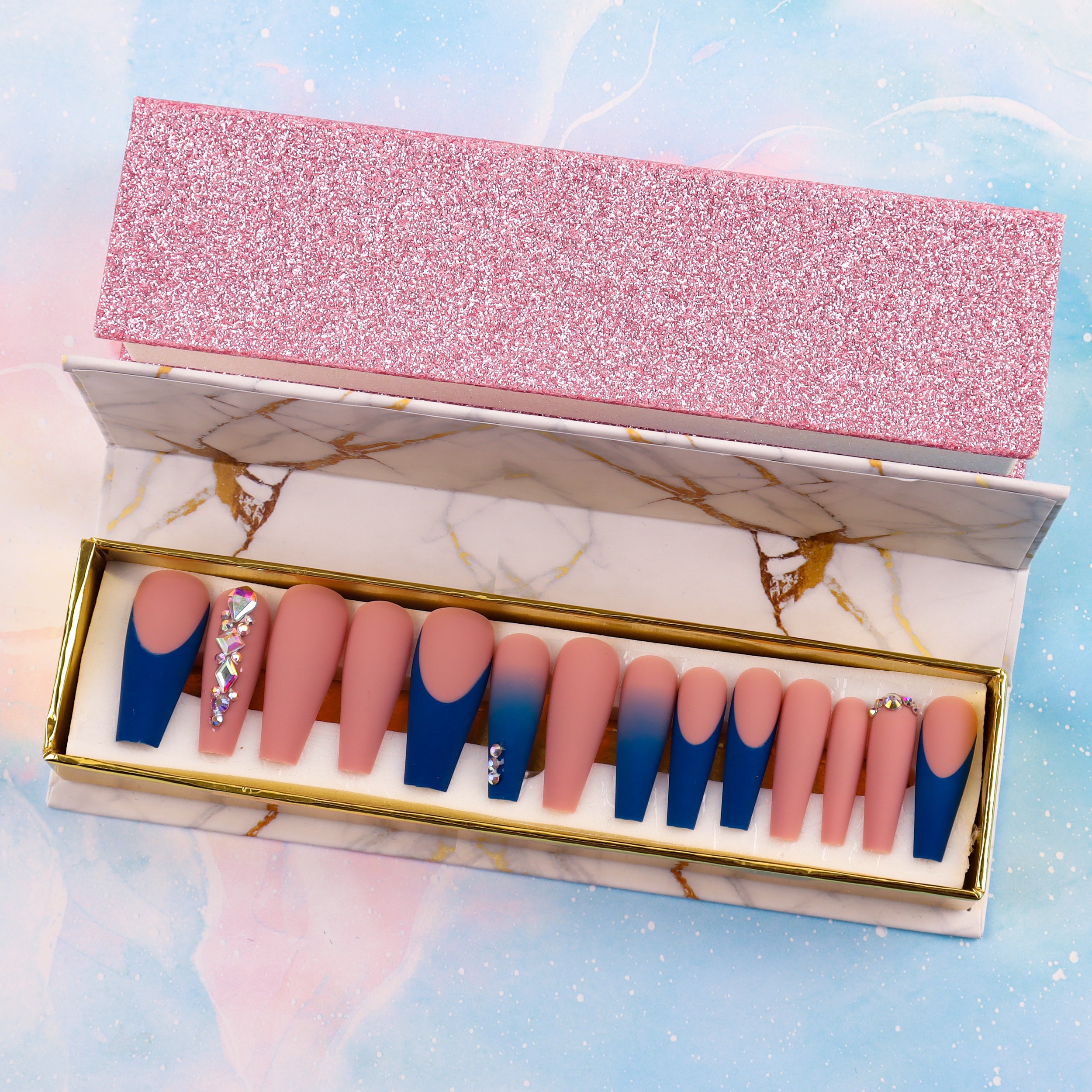 New Arrival Press On Nails – Artificial False Fingernails with Box