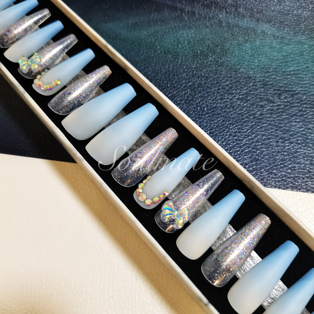 Soulmate  Press On Nails – False Fingernails with Box