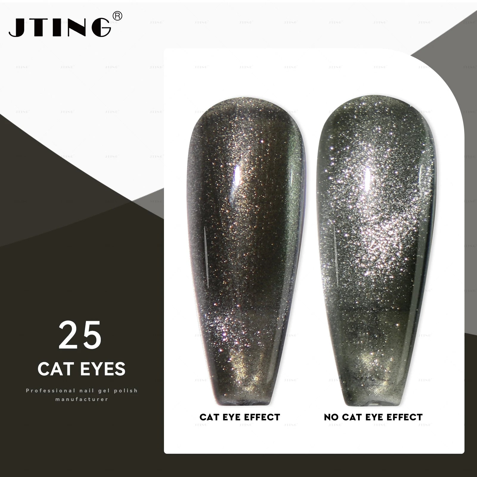 48 Colors Cat Eye Gel Polish Set – Magnetic UV Nail Kit with Box