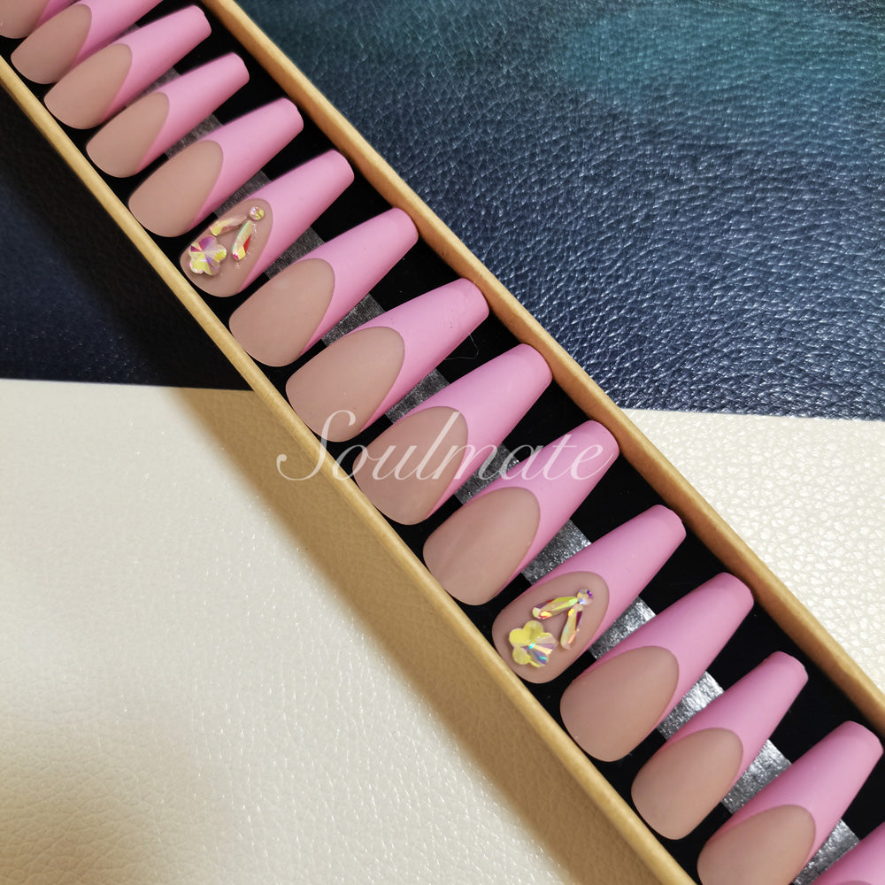 Soulmate  Press On Nails – False Fingernails with Box
