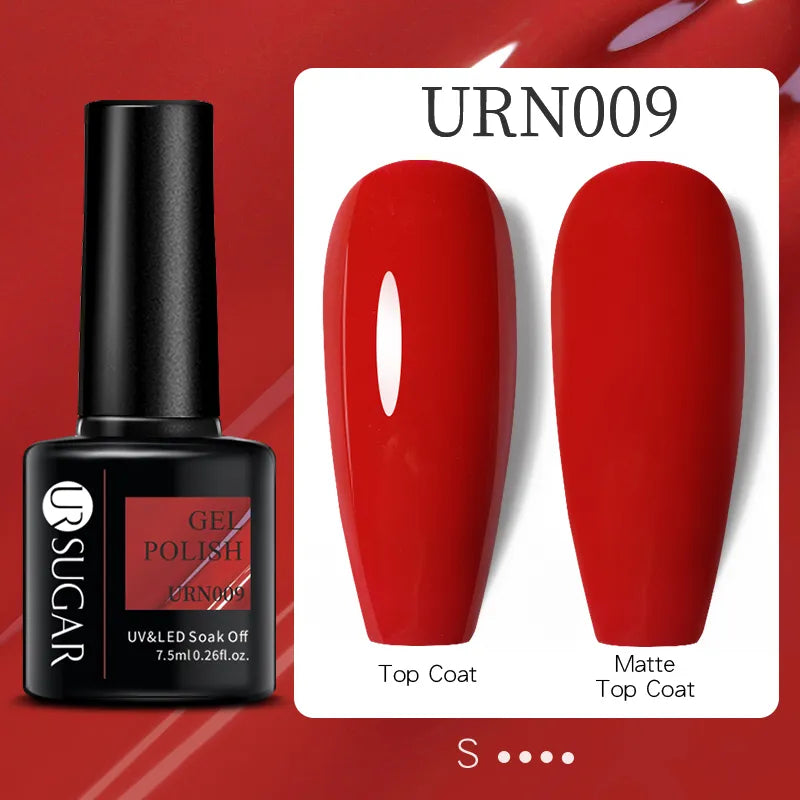 7.5ml Glitter UV Gel Nail Polish – Colorful Sequins Soak Off Gel