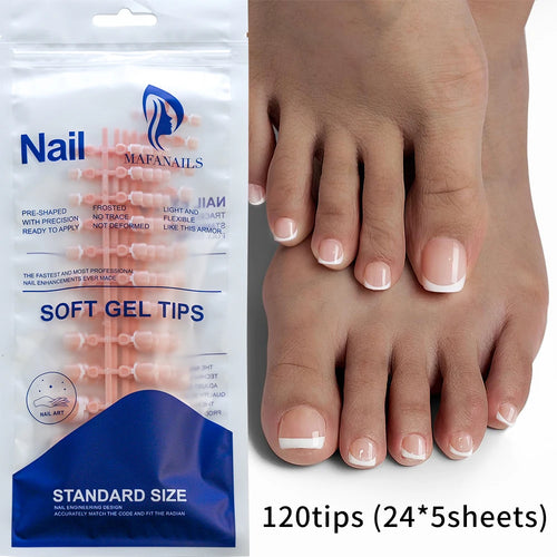 100pcs Light Pink Press On Nails – Full Set False Nails