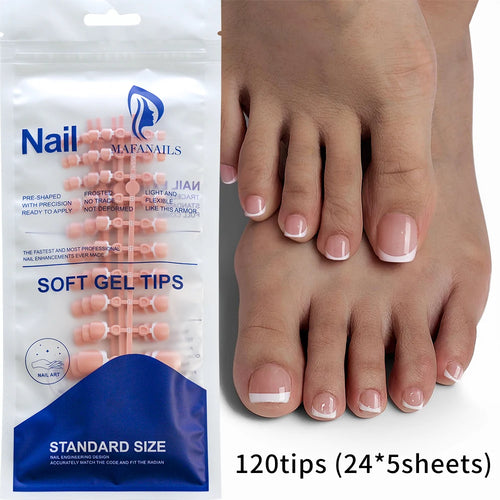 100pcs Light Pink Press On Nails – Full Set False Nails