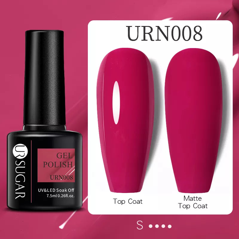 7.5ml Glitter UV Gel Nail Polish – Colorful Sequins Soak Off Gel